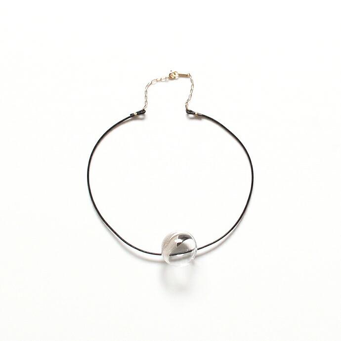 【廃番商品】moca.arpeggio（モカ アルペジオ） / GFN-17 Feather フェザー グラスボール ショートネックレス - ブラウン レディース ギフト プレゼント 贈… | フェザー | 06