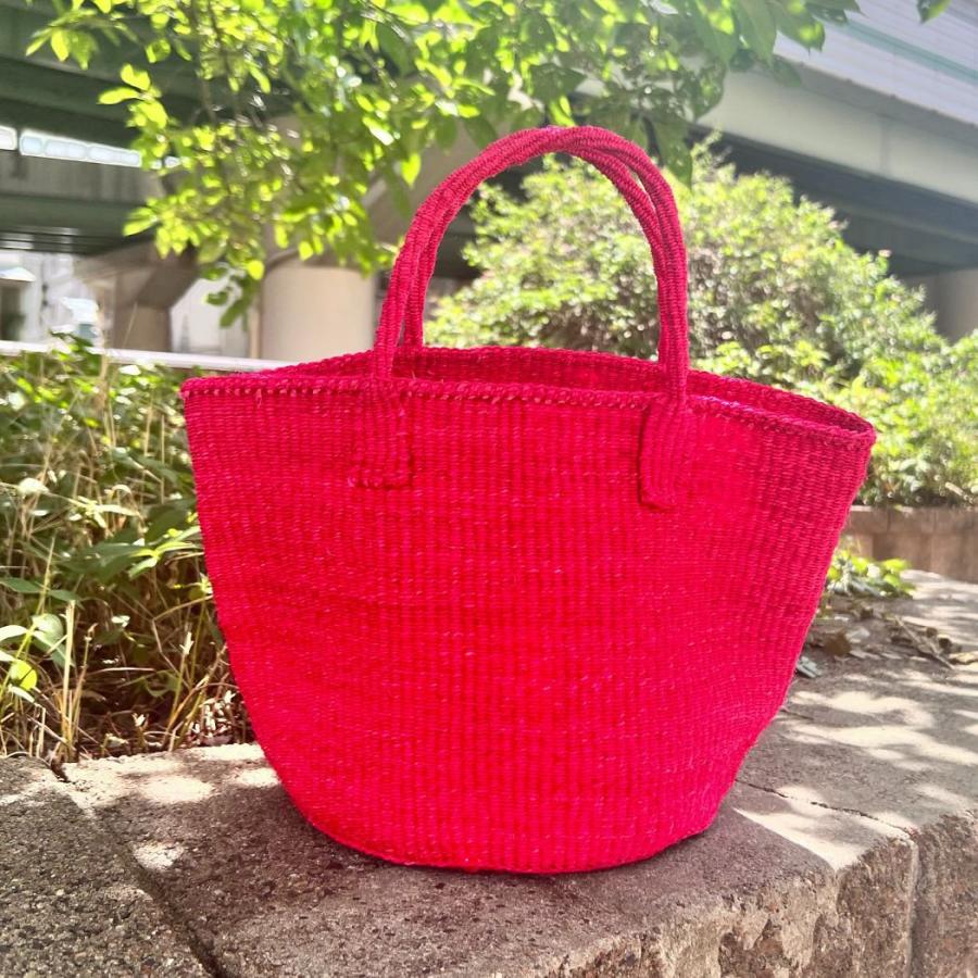 かごバッグ サイザル カゴバッグ ラウンド S K1103D-45 フシア レディース 9インチ プチギフト お祝い 贈り物 ポイント 消化 買いまわり プレゼント かごばっ… |  | 01