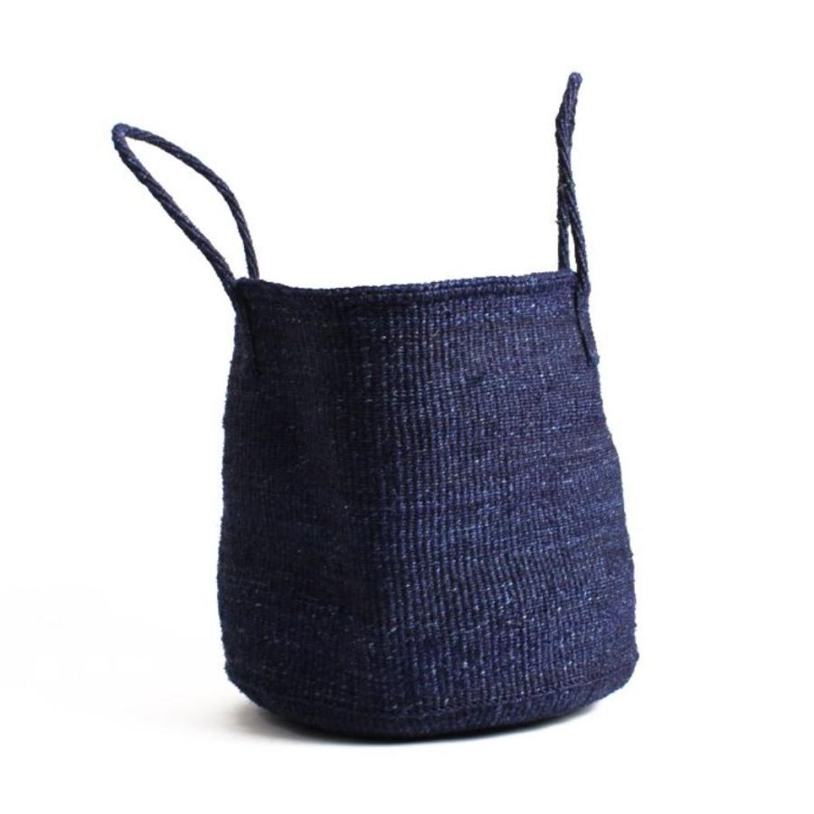 サイザル カゴバッグ ラウンド M / K1104-85 - ネイビー  レディース カゴバッグ 12インチ | NAVY（SWISS MILITARY HANOWA） | 02