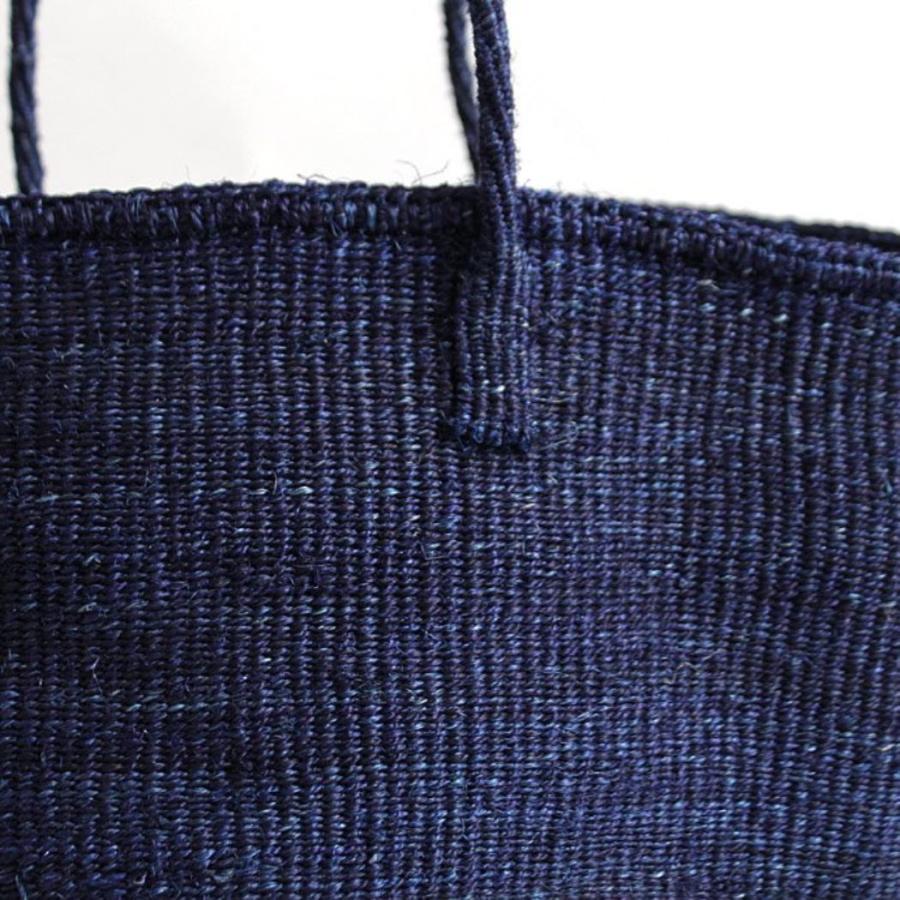 サイザル カゴバッグ ラウンド M / K1104-85 - ネイビー  レディース カゴバッグ 12インチ | NAVY（SWISS MILITARY HANOWA） | 05