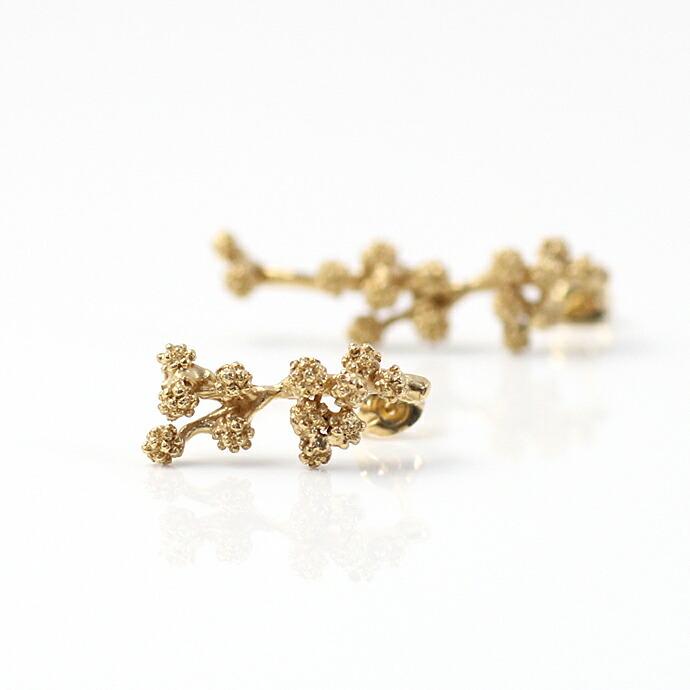 cocozelle（ココゼル） / COP-13 mimosa ピアス - アシンメトリー レディース ギフト プレゼント 記念日 アクセサリー ジュエリー 20代 30代 40… | 