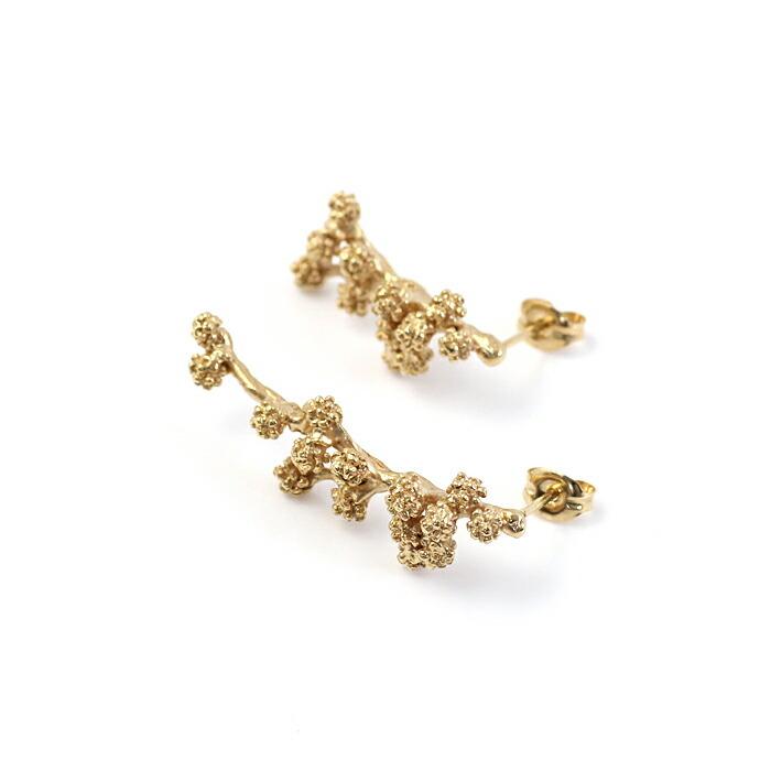 cocozelle（ココゼル） / COP-13 mimosa ピアス - アシンメトリー レディース ギフト プレゼント 記念日 アクセサリー ジュエリー 20代 30代 40… |  | 01