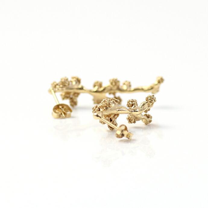 cocozelle（ココゼル） / COP-13 mimosa ピアス - アシンメトリー レディース ギフト プレゼント 記念日 アクセサリー ジュエリー 20代 30代 40… |  | 02