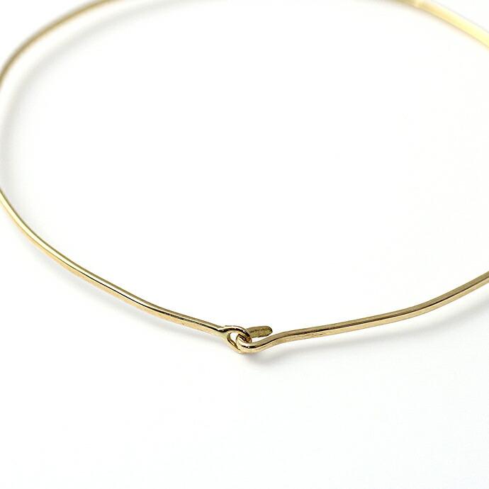 【廃番商品】hirondelle et pepin (イロンデールエペパン) / k18 hv-191-16s ローズカットダイヤバングル | hirondelle | 01