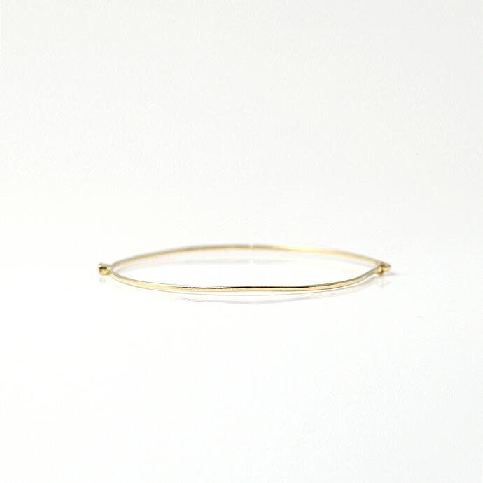 【廃番商品】hirondelle et pepin (イロンデールエペパン) / k18 hv-192-16s バゲットカットダイヤバングル | hirondelle | 05