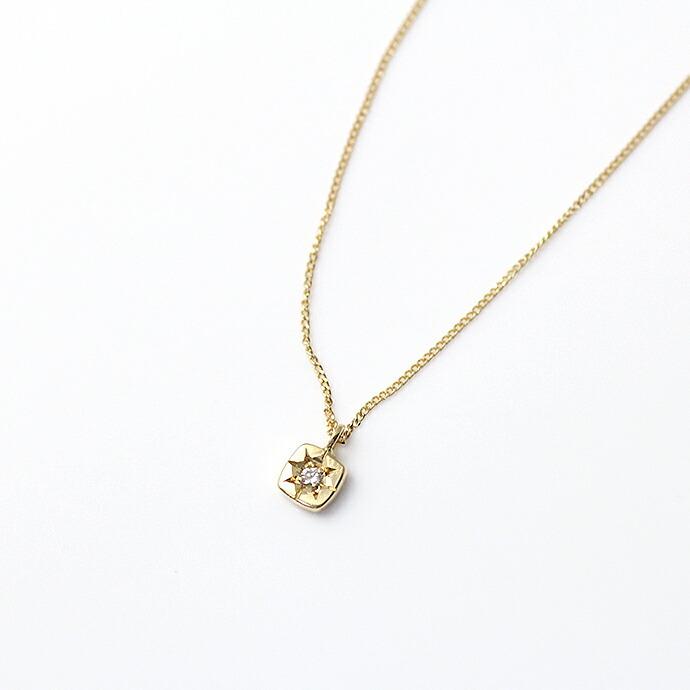 イロンデール エペパン hirondelle et pepin / k18 hn-488-16s 星留めダイヤネックレス レディース ギフト プレゼント アクセサリー ジュエリー… | hirondelle