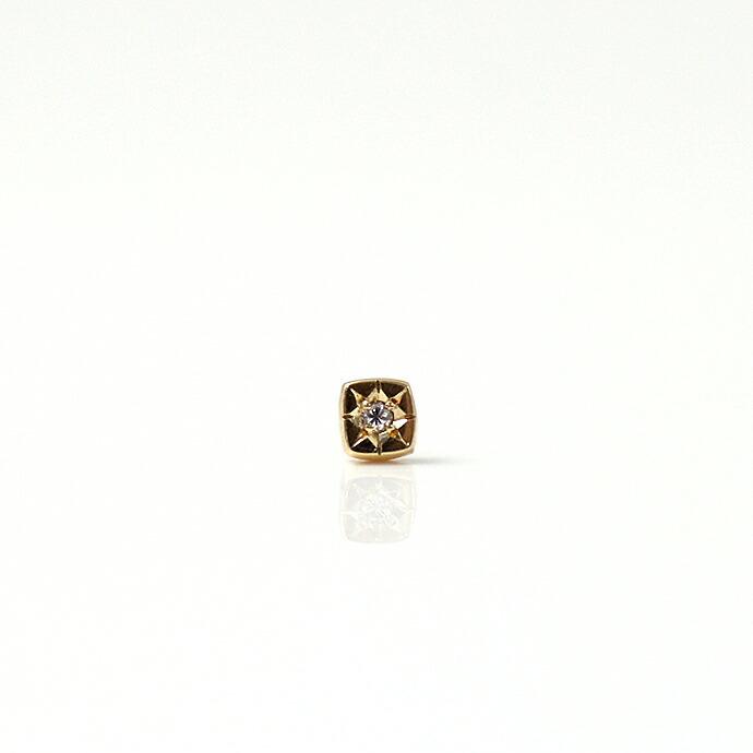 イロンデール エペパン hirondelle et pepin / k18 hp-535-16s 星留めダイヤピアス (片耳タイプ) レディース ギフト プレゼント アクセサリー … | hirondelle | 04