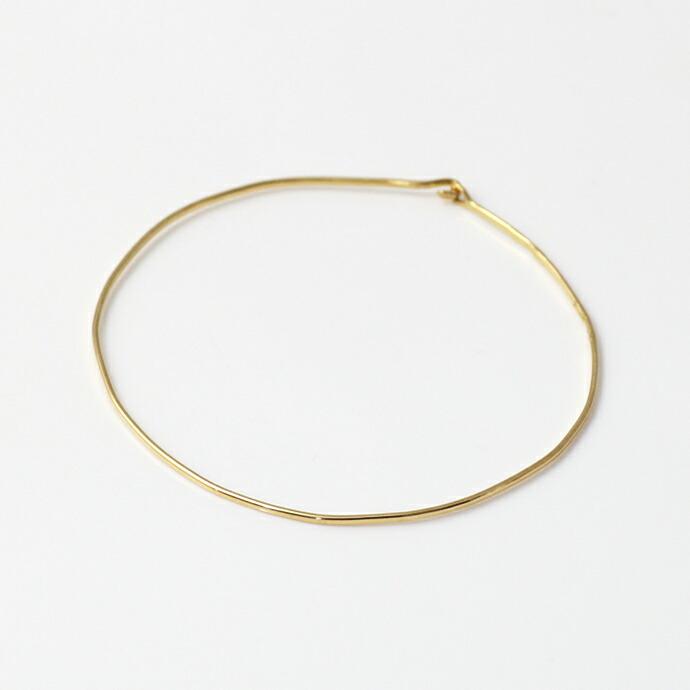 【廃番商品】hirondelle et pepin (イロンデールエペパン) / k18 hv-182-16s 平打バングル S | hirondelle | 04