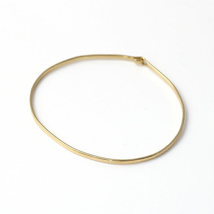 【廃番商品】hirondelle et pepin (イロンデールエペパン) / k18 hv-183-16s 平打バングル M | hirondelle | 04