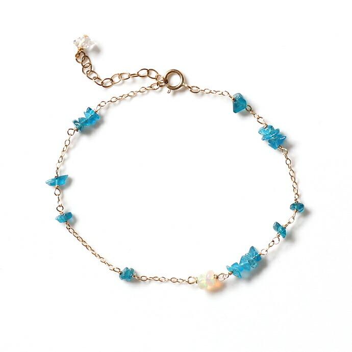 cocozelle（ココゼル） / COB-05 apatite ブレスレット - アパタイト レディース ギフト プレゼント 記念日 アクセサリー ジュエリー 20代 30代… | 