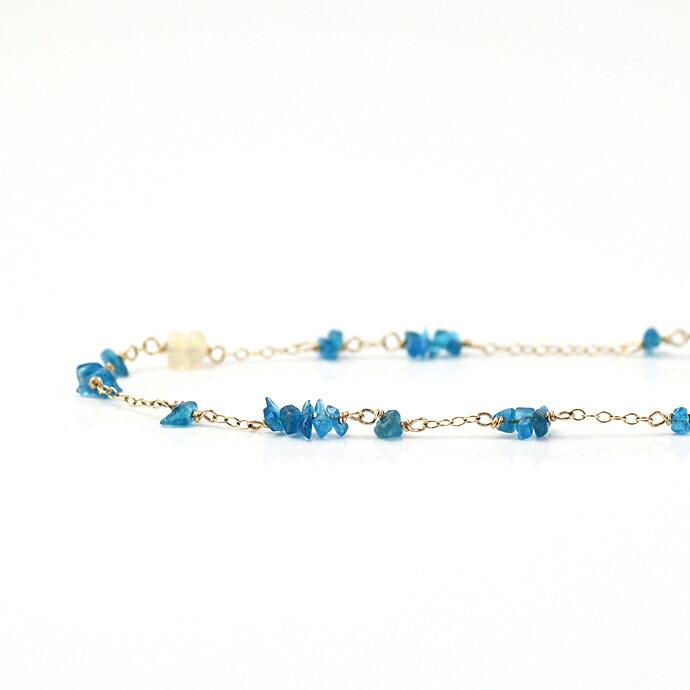 cocozelle（ココゼル） / CON-08 apatite ネックレス - アパタイト レディース ギフト プレゼント 記念日 アクセサリー ジュエリー 20代 30代 4… | 