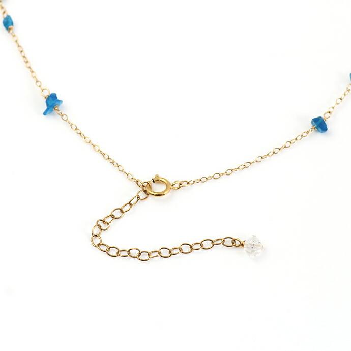 cocozelle（ココゼル） / CON-08 apatite ネックレス - アパタイト レディース ギフト プレゼント 記念日 アクセサリー ジュエリー 20代 30代 4… |  | 03