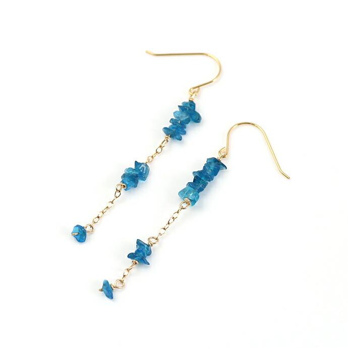 cocozelle（ココゼル） / COP-10 apatite ピアス - アパタイト レディース ギフト プレゼント 記念日 アクセサリー ジュエリー 20代 30代 40代 … |  | 01