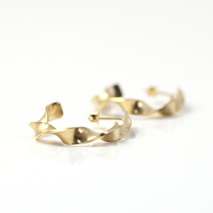 cocozelle（ココゼル） / COP-11 twist ツイストフープピアス レディース ギフト プレゼント 記念日 アクセサリー ジュエリー 20代 30代 40代 5… |  | 02