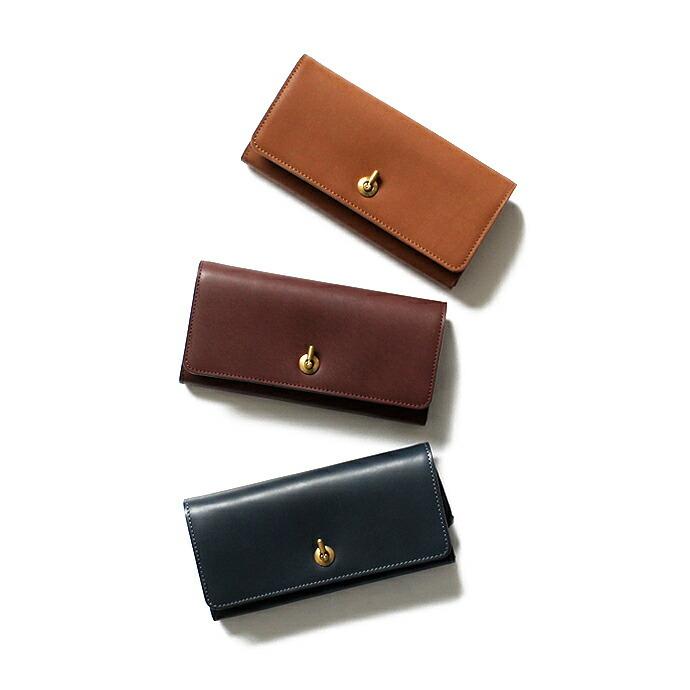 Ense（アンサ） / long wallet オコシロングウォレット ew116 - キャメル （キップレザー） 送料無料 | 