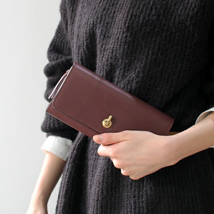 Ense（アンサ） / long wallet オコシロングウォレット ew116 - キャメル （キップレザー） 送料無料 |  | 13