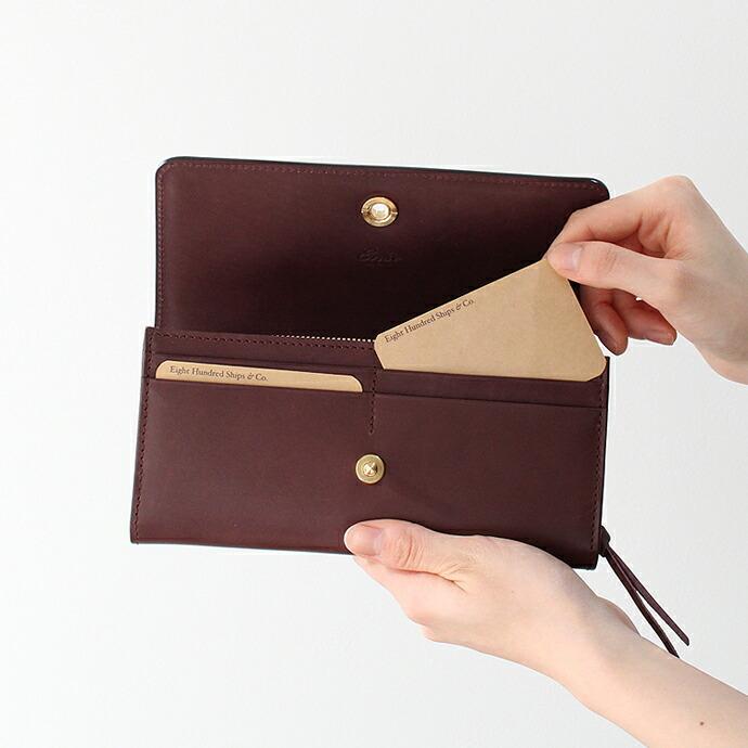 Ense（アンサ） / long wallet オコシロングウォレット ew116 - キャメル （キップレザー） 送料無料 |  | 08