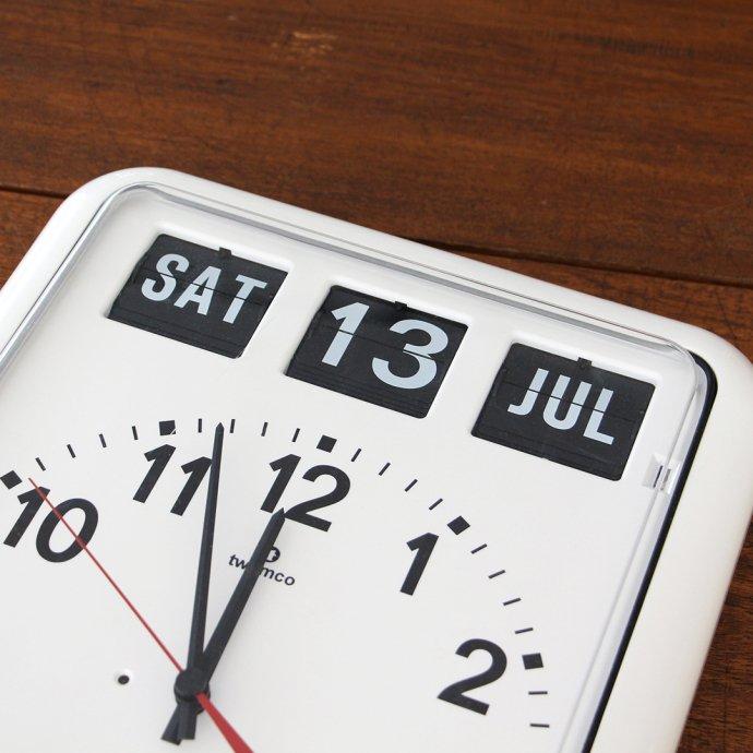 TWEMCO / Radio Control Calendar Clock トゥエンコ ラジオコントロール カレンダークロック RC-12A ブラック 電波掛時計 プチギフト プレゼント お祝い 贈り… |  | 02