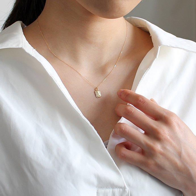 イロンデール エペパン hirondelle et pepin / k18 hn-491-17w マリア プチネックレス レディース ギフト プレゼント アクセサリー ジュエリー … | hirondelle | 07