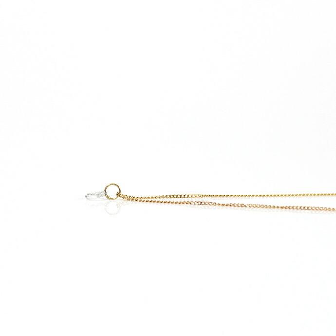 イロンデール エペパン hirondelle et pepin / k18 hn-503-17w ペアシェイプカット ルースダイヤネックレス レディース ギフト プレゼント アク… | hirondelle | 03