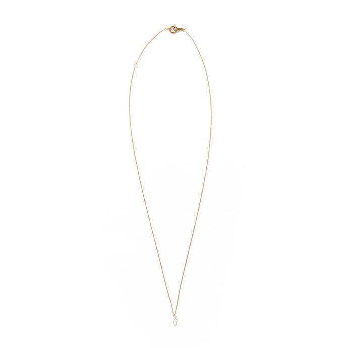 イロンデール エペパン hirondelle et pepin / k18 hn-504-17w マーキースカット ルースダイヤネックレス レディース ギフト プレゼント アクセ… | hirondelle | 04