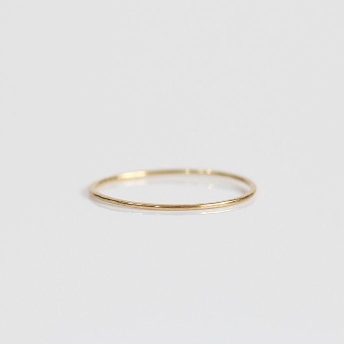 イロンデール エペパン hirondelle et pepin / k18 hr-509-17w 極細シンプルペタンコリング レディース 指輪 ギフト プレゼント 記念日 アクセ… | hirondelle | 01