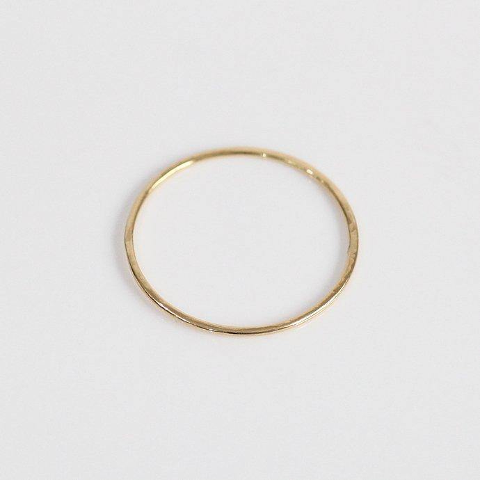 イロンデール エペパン hirondelle et pepin / k18 hr-509-17w 極細シンプルペタンコリング レディース 指輪 ギフト プレゼント 記念日 アクセ… | hirondelle | 02