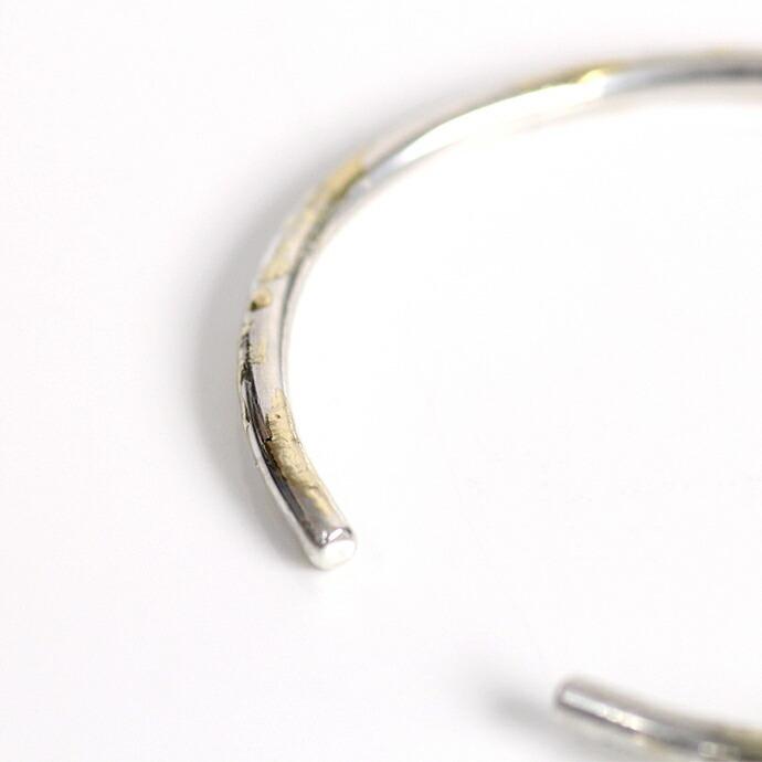 イロンデール エペパン hirondelle et pepin / k18 silver sv-17-17w デコボコバングル / シルバー レディース ギフト プレゼント ブレスレット… | hirondelle | 04