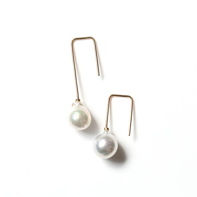 su（スウ） / akoea02 AKOYA EARRING アコヤパールピアス ロング -  全2色 (片耳タイプ) レディース ギフト プレゼント アクセサリー ジュエリ… |  | 06
