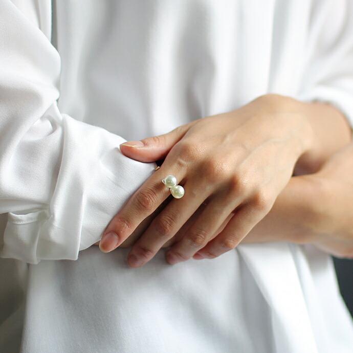 su（スウ） / hwrgpl02 HARDWEAR アコヤパールリング - 全2色 レディース 指輪 記念日 ギフト プレゼント アクセサリー ジュエリー 20代 30代 4… |  | 14