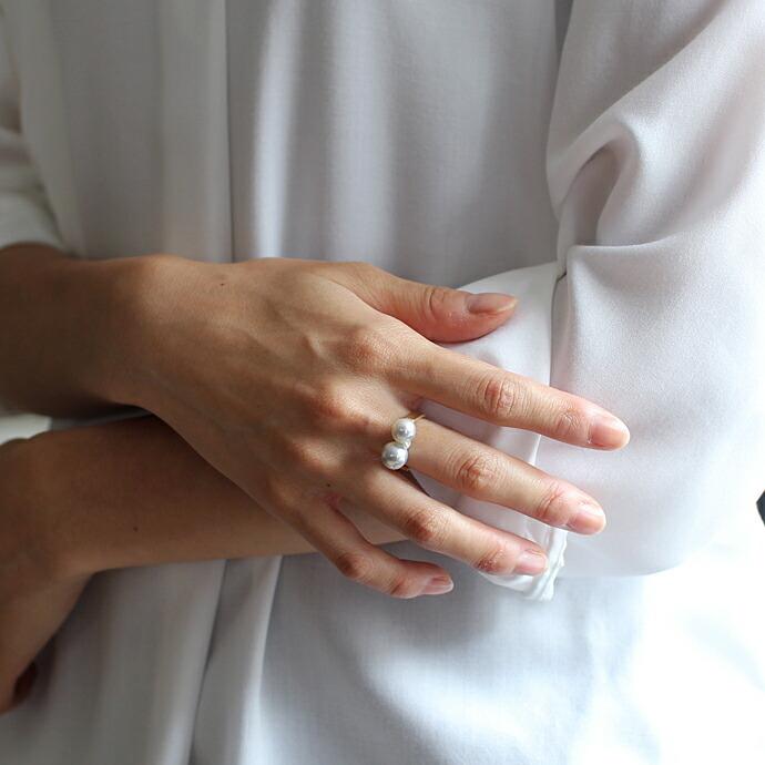 su（スウ） / hwrgpl02 HARDWEAR アコヤパールリング - 全2色 レディース 指輪 記念日 ギフト プレゼント アクセサリー ジュエリー 20代 30代 4… |  | 15