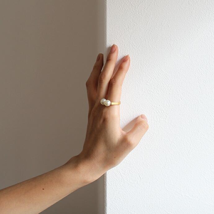 su（スウ） / hwrgpl02 HARDWEAR アコヤパールリング - 全2色 レディース 指輪 記念日 ギフト プレゼント アクセサリー ジュエリー 20代 30代 4… |  | 17