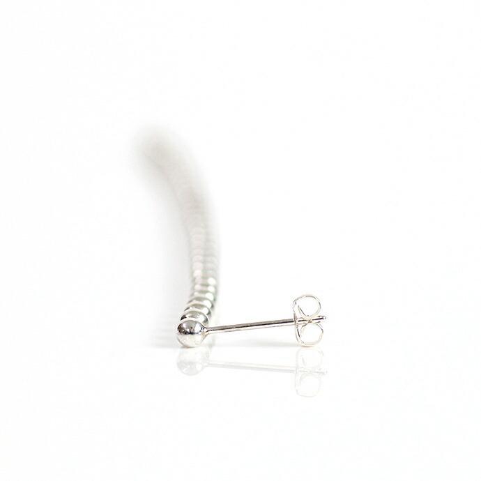su（スウ） / dtea0103sv DOT シルバーボールチェーンピアス L (片耳タイプ) レディース ギフト プレゼント アクセサリー ジュエリー 20代 30代… |  | 02