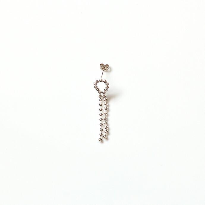 su（スウ） / dtea0201sv DOT シルバーボールチェーンピアス S  (片耳タイプ) レディース ギフト プレゼント アクセサリー ジュエリー 20代 30… |  | 03