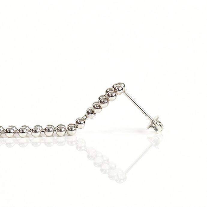 su（スウ） / dtea0202sv DOT シルバーボールチェーンピアス L (片耳タイプ) レディース ギフト プレゼント アクセサリー ジュエリー 20代 30代… |  | 02