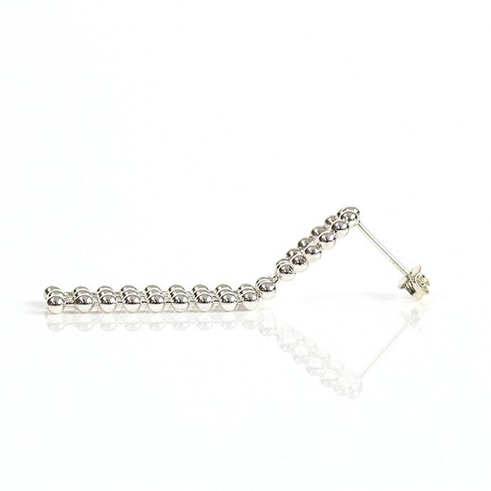 su（スウ） / dtea0301sv DOT シルバーボールチェーンピアス S (片耳タイプ) レディース ギフト プレゼント アクセサリー ジュエリー 20代 30代… |  | 02