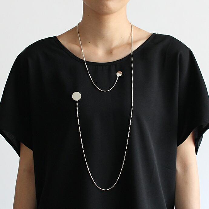 su（スウ） / ocisvncdc02 ORCI シルバーライン ディスクネックレス レディース ギフト プレゼント アクセサリー ジュエリー 20代 30代 40代 50… | 