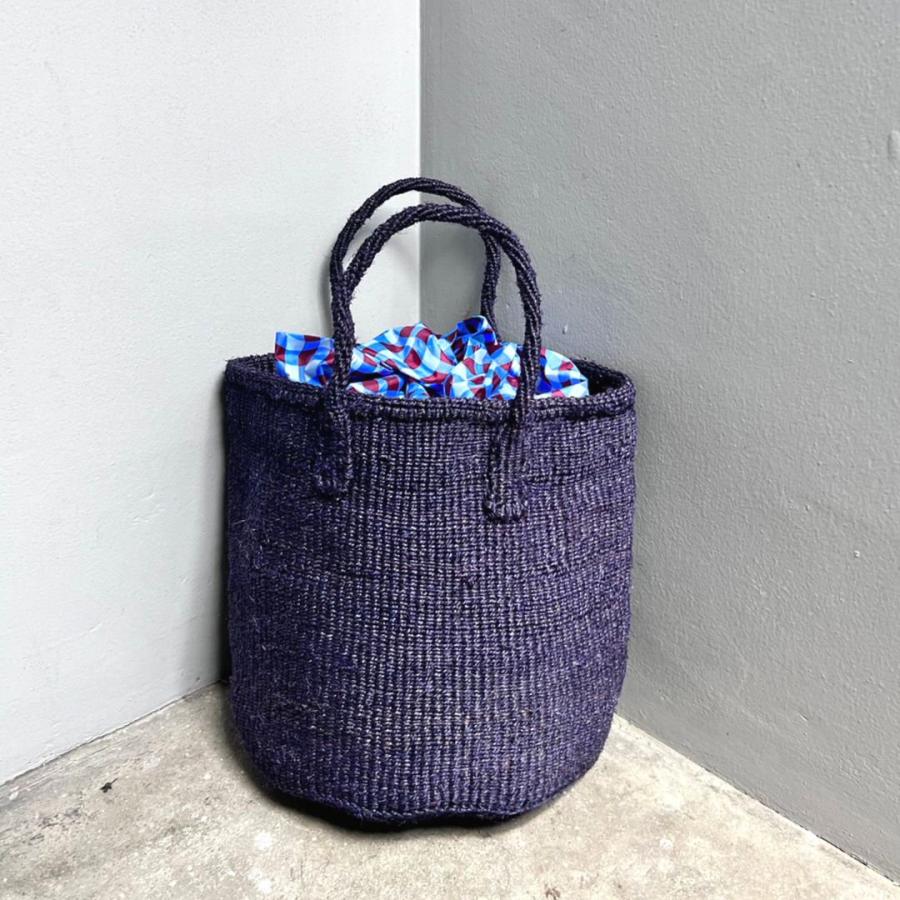 かごバッグ サイザル カゴバッグ ラウンド S K1103D-85 ネイビー レディース 9インチ プチギフト お祝い 贈り物 ポイント 消化 買いまわり プレゼント かごば… | NAVY（SWISS MILITARY HANOWA）