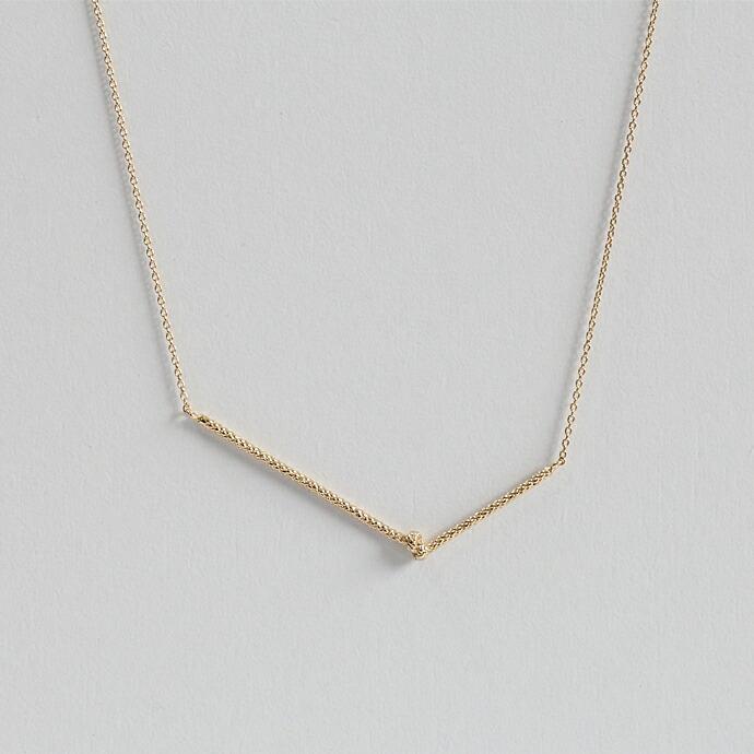 moca.arpeggio（モカ アルペジオ） / CN-6 Knot 結びネックレス - ゴールド レディース 指輪 ギフト プレゼント 贈り物 アクセサリー ジュエリ… | KNOT