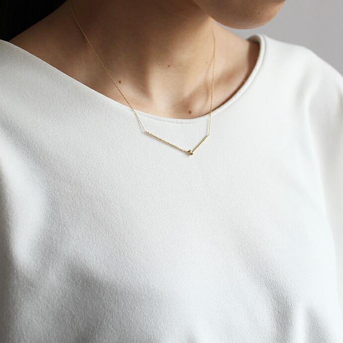 moca.arpeggio（モカ アルペジオ） / CN-6 Knot 結びネックレス - ゴールド レディース 指輪 ギフト プレゼント 贈り物 アクセサリー ジュエリ… | KNOT | 01