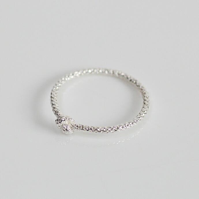 moca.arpeggio（モカ アルペジオ） / silver CR-12 Knot 結びリング - シルバー レディース 指輪 ギフト プレゼント 贈り物 アクセサリー ジュ… | KNOT | 02