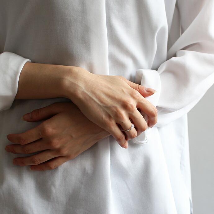 moca.arpeggio（モカ アルペジオ） / silver CR-7 Knot 飾り結びリング - シルバー レディース 指輪 ギフト プレゼント 贈り物 アクセサリー ジ… | KNOT | 01