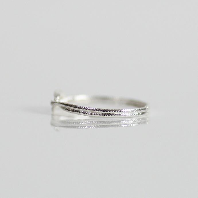 moca.arpeggio（モカ アルペジオ） / silver CR-7 Knot 飾り結びリング - シルバー レディース 指輪 ギフト プレゼント 贈り物 アクセサリー ジ… | KNOT | 04