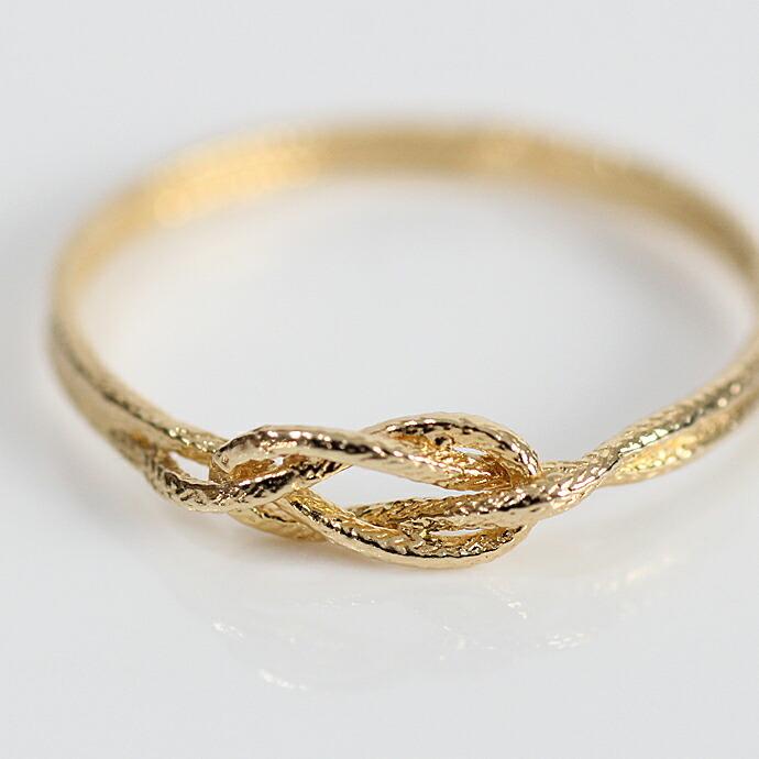 moca.arpeggio（モカ アルペジオ） / CR-8 Knot 飾り結びリング - ゴールド レディース 指輪 ギフト プレゼント 贈り物 アクセサリー ジュエリ… | KNOT | 02