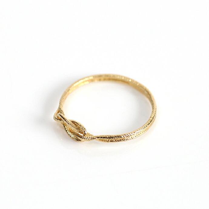 moca.arpeggio（モカ アルペジオ） / CR-8 Knot 飾り結びリング - ゴールド レディース 指輪 ギフト プレゼント 贈り物 アクセサリー ジュエリ… | KNOT | 03