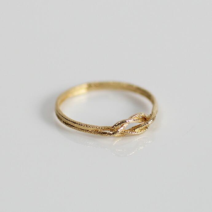 moca.arpeggio（モカ アルペジオ） / CR-8 Knot 飾り結びリング - ゴールド レディース 指輪 ギフト プレゼント 贈り物 アクセサリー ジュエリ… | KNOT | 04