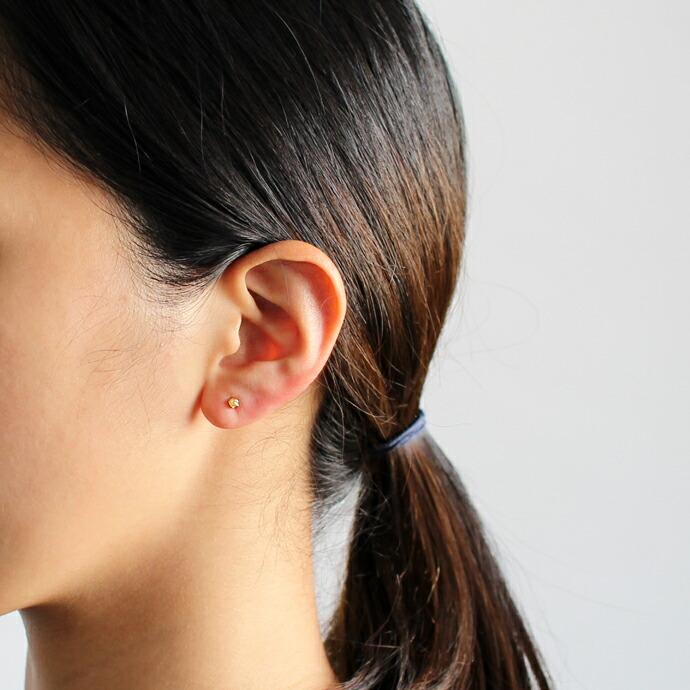 sinc（シンク） / k18 原石ダイヤモンド ピアスS - イエロー レディース プレゼント ギフト 贈り物 アクセサリー ジュエリー 20代 30代 40代 50代 60代 |  | 04