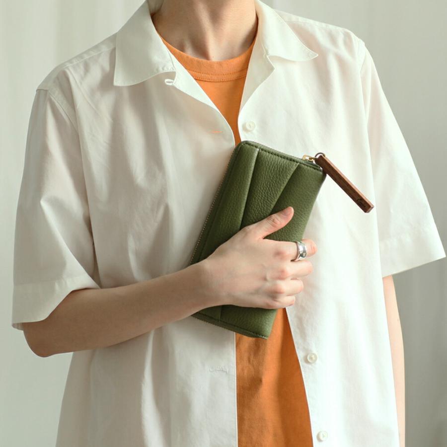 Ense（アンサ） / zipper wallet ラウンドファスナー ロングウォレット ew120 - 全4色 送料無料 財布 レディース ラウンド 長財布 カー… | Zipper | 14