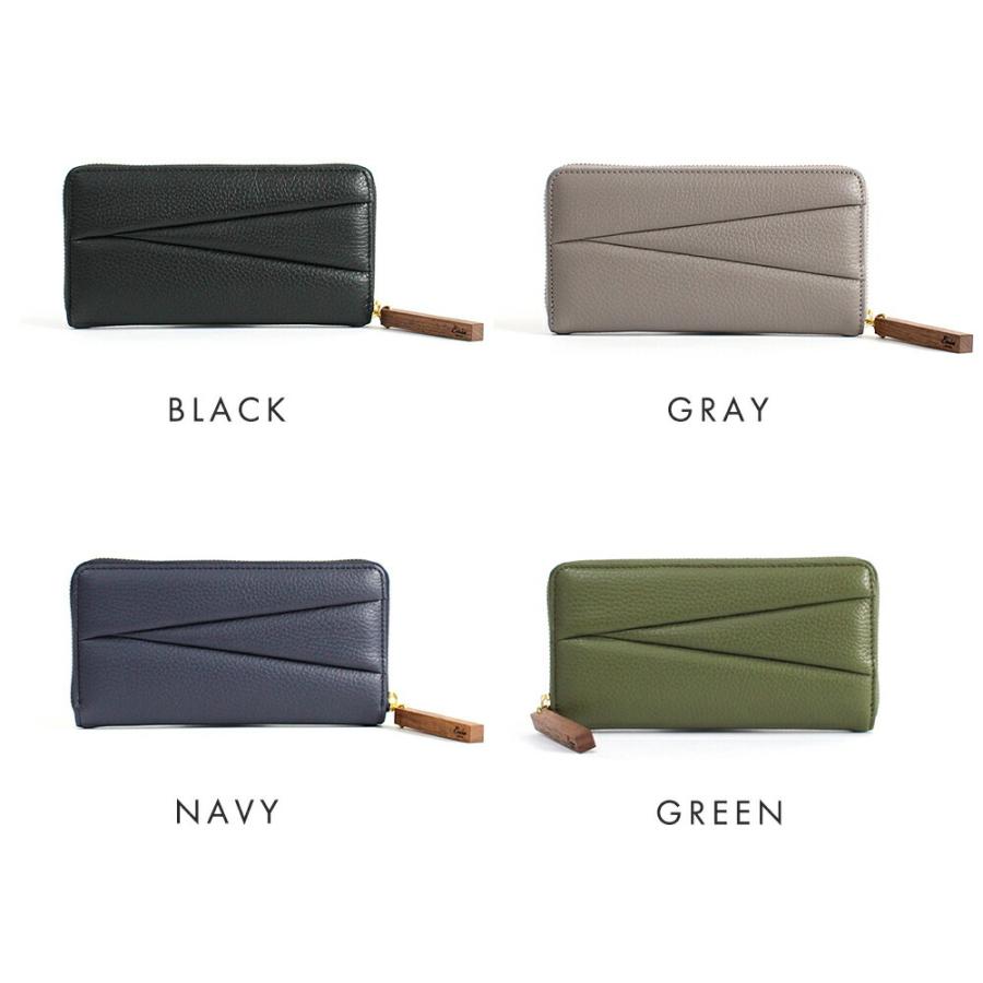 Ense（アンサ） / zipper wallet ラウンドファスナー ロングウォレット ew120 - 全4色 送料無料 財布 レディース ラウンド 長財布 カー… | Zipper | 16