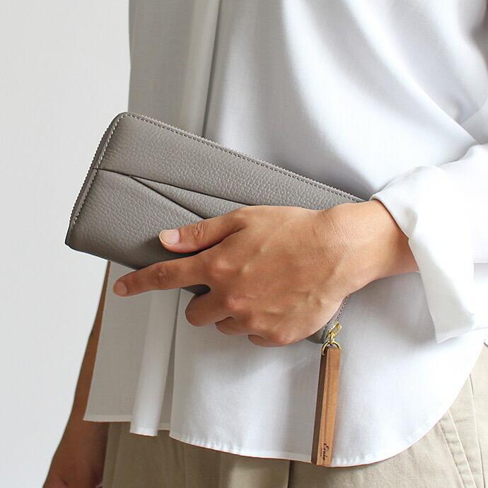 Ense（アンサ） / zipper wallet ラウンドファスナー ロングウォレット ew120 - 全4色 送料無料 財布 レディース ラウンド 長財布 カー… | Zipper | 03